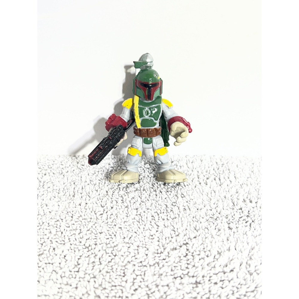 Star Wars Galactic Heroes Boba Fett Action Figure Mandalorian Bounty Hunter Toy